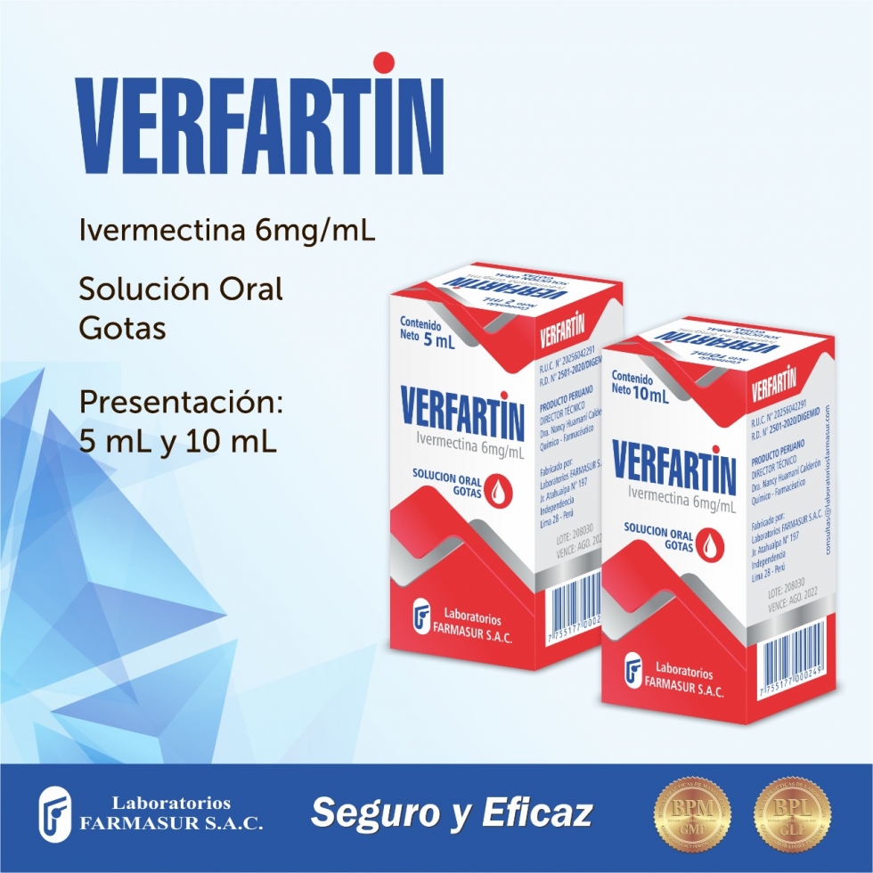 Verfartin Solución Oral